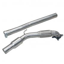 "Cobra Sport 3" Front Downpipe With Hi-Flow Sports Cat" - Fits to Cobra Sport Cat Back System Only