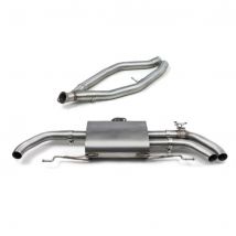"Cobra Sport Non-Resonated 3" GPF Back Exhaust System - Valved" - Uses OE Tailpipes