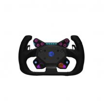 Cube Controls GT Pro V2 Reparto Corse Zero Leather Sim Racing Steering Wheel - Black Shifter And Hub, 2 Paddle