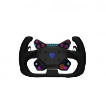 Cube Controls GT Pro V2 Reparto Corse Zero Leather Sim Racing Steering Wheel - Blue Shifter And Hub, 2 Paddle