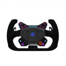 Cube Controls GT Pro V2 Reparto Corse Zero Suede Sim Racing Steering Wheel - Black Shifter And Hub, 2 Paddle