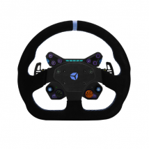 Cube Controls GT Pro V2 Sport Sim Racing Steering Wheel - Colour: Black, 2 Paddle Option