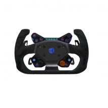 Cube Controls GT Pro V2 Zero Suede Sim Racing Steering Wheel - Colour: Black, 4 Paddle Option