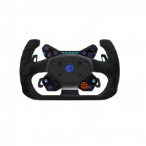 Cube Controls GT Pro V2 Zero Suede Sim Racing Steering Wheel - Colour: Blue, 4 Paddle Option