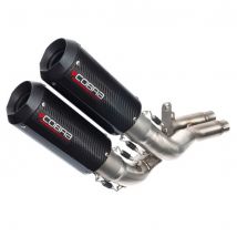 Cobra Sport Carbon Fibre Twin GP Half System Performance Exhaust