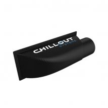 ChillOut Motorsports Quantum Cooler 90 Degree Carbon Fibre Air Plenum - 3" (75mm) Diameter Inlet