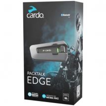 Cardo Packtalk Edge Motorcycle Intercom - Single