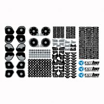 Cube Controls Custom Steering Wheel Stickers - Colour: Grey