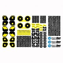 Cube Controls Custom Steering Wheel Stickers - Colour: Yellow