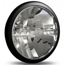 Cibie Super Oscar LED Lamp - Wide Beam Version - Black With Side Light