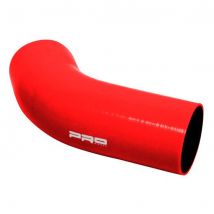 Pro Hoses Turbo To Crossover Hose In Red - Red, Red