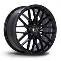 6Performance Munich Alloy Wheels In Black Set Of 4 - 19x8.5 Inch ET45 5X112 PCD mm Centre Bore Black, Black