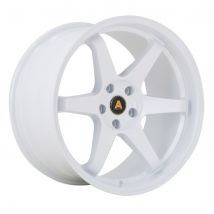 Autostar GT6 Alloy Wheels In White Set Of 4 - 19x9.5 Inch ET22 5x114.3 PCD, White