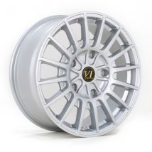 6Performance Loaded 3 Alloy Wheels In Silver Set Of 4 - 18x8 Inch ET50 5x160 PCD, Silver