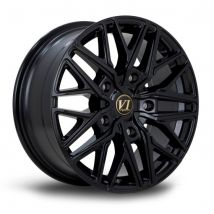6Performance Loaded Alloy Wheels In Gloss Black Set Of 4 - 20x8.5 inch ET45 5x120 PCD 65.1mm Centre Bore Gloss Black, Black