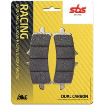 SBS DCC Dual Carbon Racing Motorcycle Brake Pads