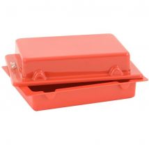 X-Sport Red Top 30 Lay Flat Battery Box, Red