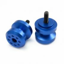 Pro-Bolt Aluminium Paddock Stand Bobbins - 6mm - Blue, Blue