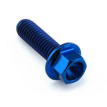 Pro-Bolt Titanium Rear Brake Caliper Pinch Bolt Kit - Blue, Blue