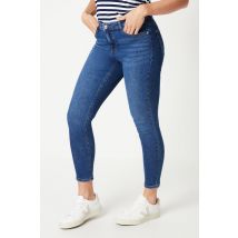 Women's Petite Comfort Stretch Skinny Jeans - mid wash - 6