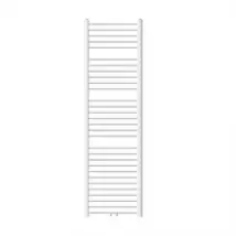 Badheizkörper Mittelanschluss 500x1800 mm Weiß gerade inkl. Montagematerial LuxeBath