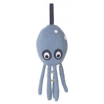 Ferm Living - Mobile musical Pieuvre Octopus - Bleu