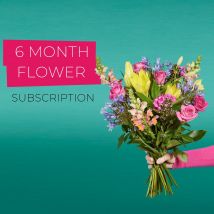 6 Month Flower Subscription | Subscribe To Happiness | Monthly Flower Delivery | Seasonal Flower Subscription - Flying Flowers