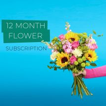 12 Month Flower Subscription | Only £33 Per Month | A Year of Flowers | Seasonal Flower Subscription - Flying Flowers