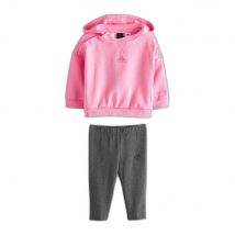 Survêtement à capuche en molleton doux fille adidas