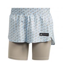 Short logo 2 en 1 femme adidas Marimekko Run Icons 3 Bar Logo