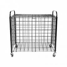 Chariot de transport porte-ballon avec roue et couverture acier pliable Softee