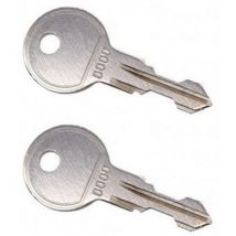 Lot de 2 clés Hapro K010