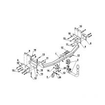 Attelage Renault Koleos (05/08-02/17) RDSOV + faisceau universel 7 broches