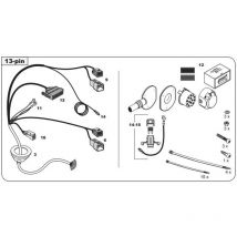 Faisceau Specifique 13 Broches Pour Fiat Sedici (04/06-)