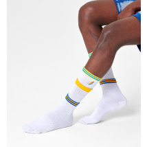 Colors Cuff Thin Crew Sock