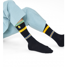 Colors Cuff Thin Crew Sock