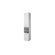 smart Hochschrank  Onda ¦ weiß ¦ Maße (cm): B: 35 H: 185,5 T: 33.0 Schränke > Badschränke > Bad-Hochschränke - Höffner