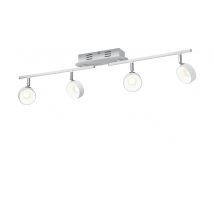 KHG LED-Spot 4-flammig weiß   ¦ weiß ¦ Maße (cm): B: 83,5 H: 18,5 T: 8.0 Lampen & Leuchten > LED-Leuchten > LED-Deckenleuchten - Höffner