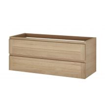 Wohnwert Waschtischunterschrank  Capri ¦ holzfarben ¦ Maße (cm): B: 120 H: 52 T: 45.5 Schränke > Badschränke > Waschbecken-unterschränke - Höffner
