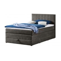 Boxspringbett mit Bettkasten Prince ¦ grau ¦ Maße (cm): B: 121 H: 107 Betten > Boxspringbetten - Höffner