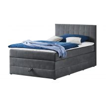 Boxspringbett mit Bettkasten Prince ¦ grau ¦ Maße (cm): B: 121 H: 107 Betten > Boxspringbetten - Höffner