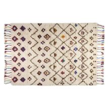THEKO Wollteppich  Nomadic ¦ beige ¦ Baumwolle ¦ Maße (cm): B: 190 H: 2 Teppiche > Hochflorteppiche - Höffner