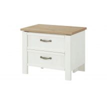 maison bleue Nachtkommode  Trient ¦ weiß ¦ Maße (cm): B: 62 H: 50 T: 41.0 Tische > Nachttische - Höffner