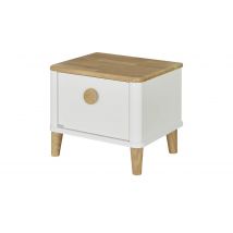 PAIDI Nachtkommode  Lotte & Fynn ¦ weiß ¦ Maße (cm): B: 49,6 H: 42 T: 40.5 Tische > Nachttische - Höffner