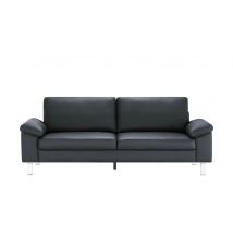Einzelsofa aus Echtleder Bena