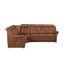 Polstermöbel Oelsa Komfort-Ecksofa aus Leder Andorra