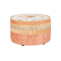 bassetti by SCHRÖNO Pouf aus Velours Tino