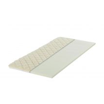 Matratzentopper  Elegant Lammflor ¦ weiß ¦ Maße (cm): B: 140 H: 6 Matratzen & Zubehör > Matratzen-Topper - Höffner