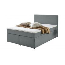 Boxspringbett  Ashbourne ¦ grau ¦ Maße (cm): B: 180 H: 105 Betten > Boxspringbetten - Höffner