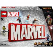 LEGO MARVEL Logo & Minifiguren